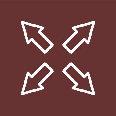 Simge ve vektör illüstrasyonunu büyüt basit tasarım