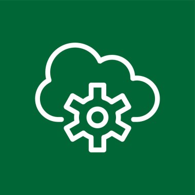 ayarlar simgesi, vektör illüstrasyonu basit tasarım