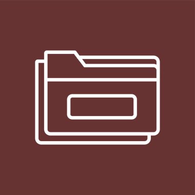 dizin simgesi, vektör illüstrasyonu basit tasarım