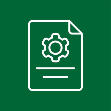 kağıt simgesi, vektör illüstrasyonu basit tasarım