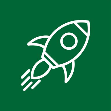 başlangıç simgesi, vektör illüstrasyonu basit tasarım