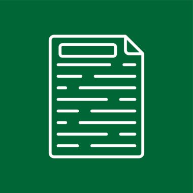 List icon, vector illustration simple design