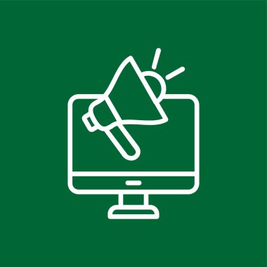 mikrofon simgesi, vektör illüstrasyonu basit tasarım