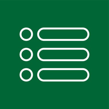 menü simgesi, vektör illüstrasyonu basit tasarım