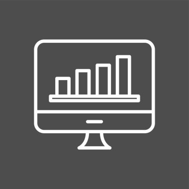 büyüme simgesi, vektör illüstrasyonu basit tasarım