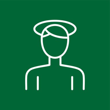 Karışıklık simgesi, vektör illüstrasyonu basit tasarım