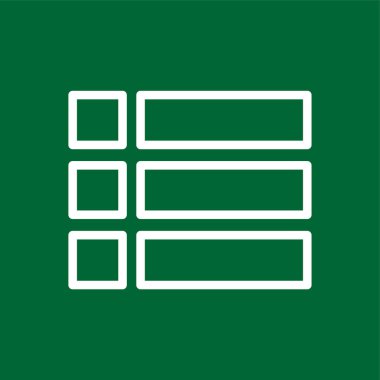 menü simgesi, vektör illüstrasyonu basit tasarım