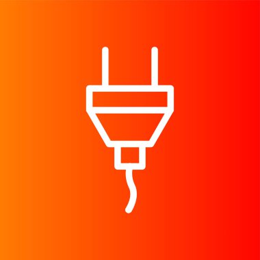 Fiş simgesi, vektör illüstrasyonu basit tasarım