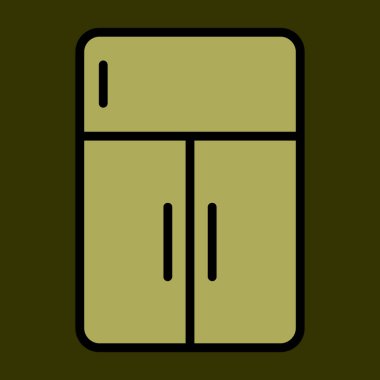 Tazeleyici simgesi, vektör illüstrasyonu basit tasarım