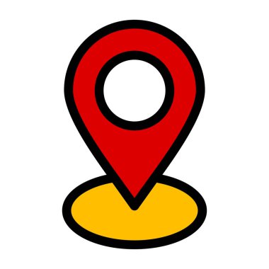 Yer tutucu simgesi, vektör illüstrasyonu basit tasarım