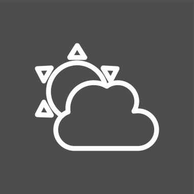 gün simgesi, vektör illüstrasyonu basit tasarım