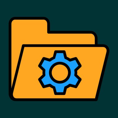 dizin simgesi, vektör illüstrasyonu basit tasarım