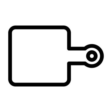 güç hattı simgesi, vektör illüstrasyonu