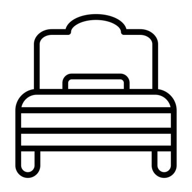 Yastık simgesi. Web tasarımı için özet biçimi vektör simgesi. beyaz arkaplanda izole