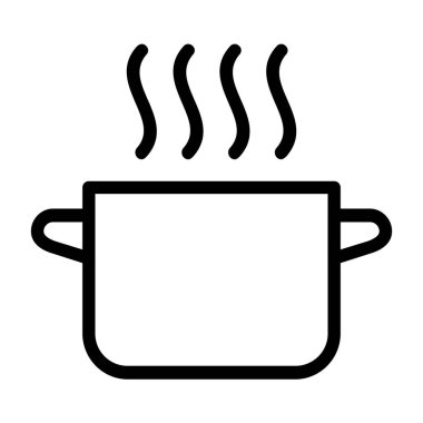 sıcak çay fincanı ikonu vektör illüstrasyonu