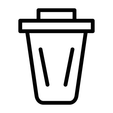 Beyaz arkaplanda vektör simgesi izole edildi