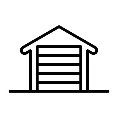 Ev simgesi vektör illüstrasyonu