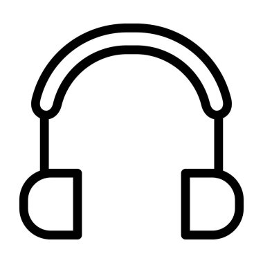 Müzik. Web simgesi basit tasarım