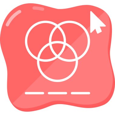 RGB web simgesi vektör illüstrasyonu