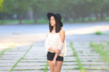 Harika erkek şapka Asya