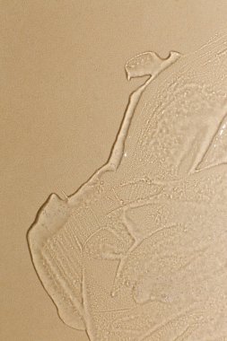 Su jeli lekesi soyut arkaplan