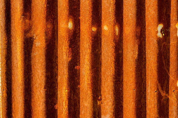 Grunge arka plan çinko levha çitin eski paslanmış.