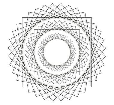 Sertifika için Vektör Guilloche ögeleri