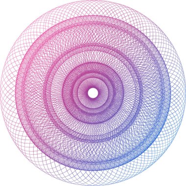 Sertifika veya diploma ve para birimi tasarımı için Vektör Guilloche ögeleri