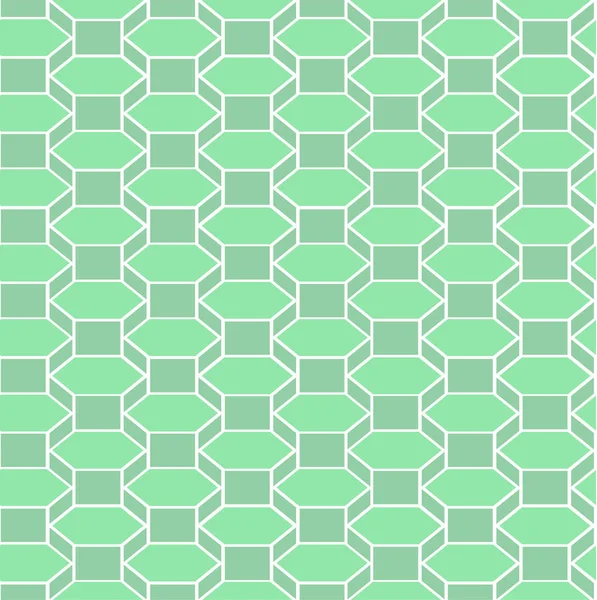 Διάνυσμα χωρίς ραφή ρόμβος γεωμετρικό μοτίβο. Πράσινο χρώμα — Διανυσματικό Αρχείο