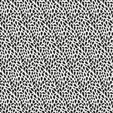 Soyut geometrik arkaplan. Kusursuz monokrom deseni, damla.