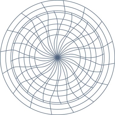 Guilloche satırı Sertifika veya diğer güvenlik belgeleri için Desen Rosette.