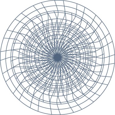 Guilloche satırı Sertifika veya diğer güvenlik belgeleri için Desen Rosette.