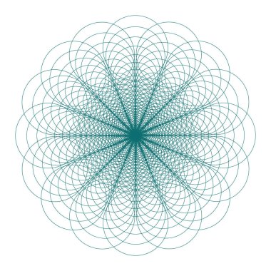 Diploma veya sertifika için vektör Guilloche unsurları