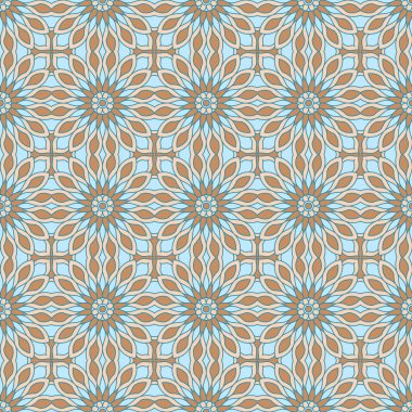 Etnik sıkı vektör modeli. Renkli çiçek çemberi mandalaları. Kumaş, kapak, duvar kağıdı, döşeme tasarımında kullanılabilir.