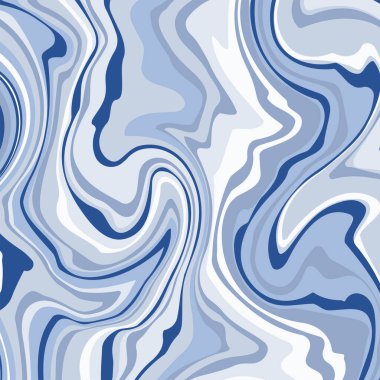 Vektör çizimi. Mermer dokusu. Bir tutam boya. Renkli sıvı.