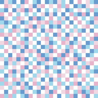 Renkli karolardan oluşan vektör illüstrasyonu.