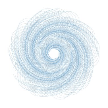 Diploma veya sertifika için vektör Guilloche unsurları