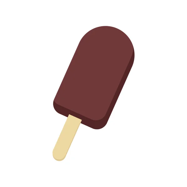 Векторное Мороженое Продовольственная Иллюстрация Декоративные Милые Элементы Лето — стоковый вектор