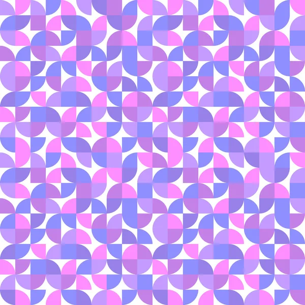 Vector minimalistic seamless geometric pattern. Multicolored abstract flat scandinavian pattern. — Stock Vector