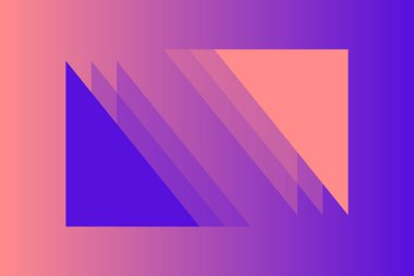 Mavi Renkler Soyut Arkaplan Geometrik Arkaplan Üçgen Şekilleri ve Tasarımları