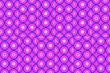 Çember Şekiller ve Tasarımlar Mor Renkler Geometrik Desen Soyut Arkaplan Geometrik Arkaplan