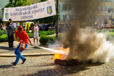 Uzhgorod'da Fiziksel Kültür ve Spor Günü