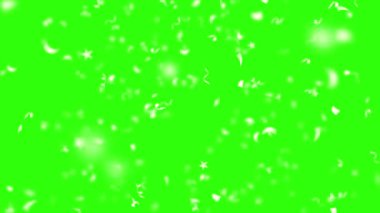 Neşeli Konfeti Kutlaması, Renkli Parti Göstericileri Parti Animasyonu