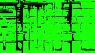 arıza crt monitör analog TV hataları ve grunge gürültü hareket dokusu, yeşil ekran örtüsü, kullanımı kolay, kroma anahtar efekti ekle