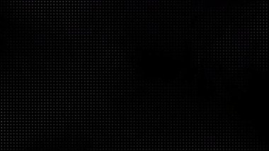 Ritimsel ses dalgaları, ses dalgası spektrum analizinde siyah bir arkaplan üzerinde titreşiyor.