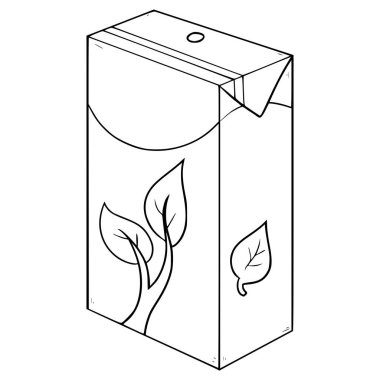 çay karton çizim el çizimi taslak vektör içmeye hazır