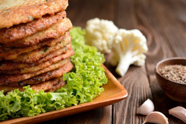 Vejetaryen karnabahar krep