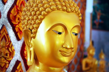 Tayland tapınak Buda heykeli