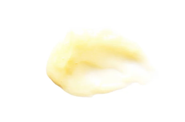 Kosmetische Creme Gel Textur Isoliert Auf Weißem Hintergrund Hautpflegekonzept Bild — Stockfoto