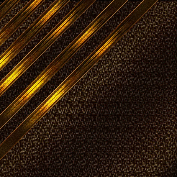 Grunge tarzı koyu kahverengi zemin üzerine Altın çizgili — Stok fotoğraf